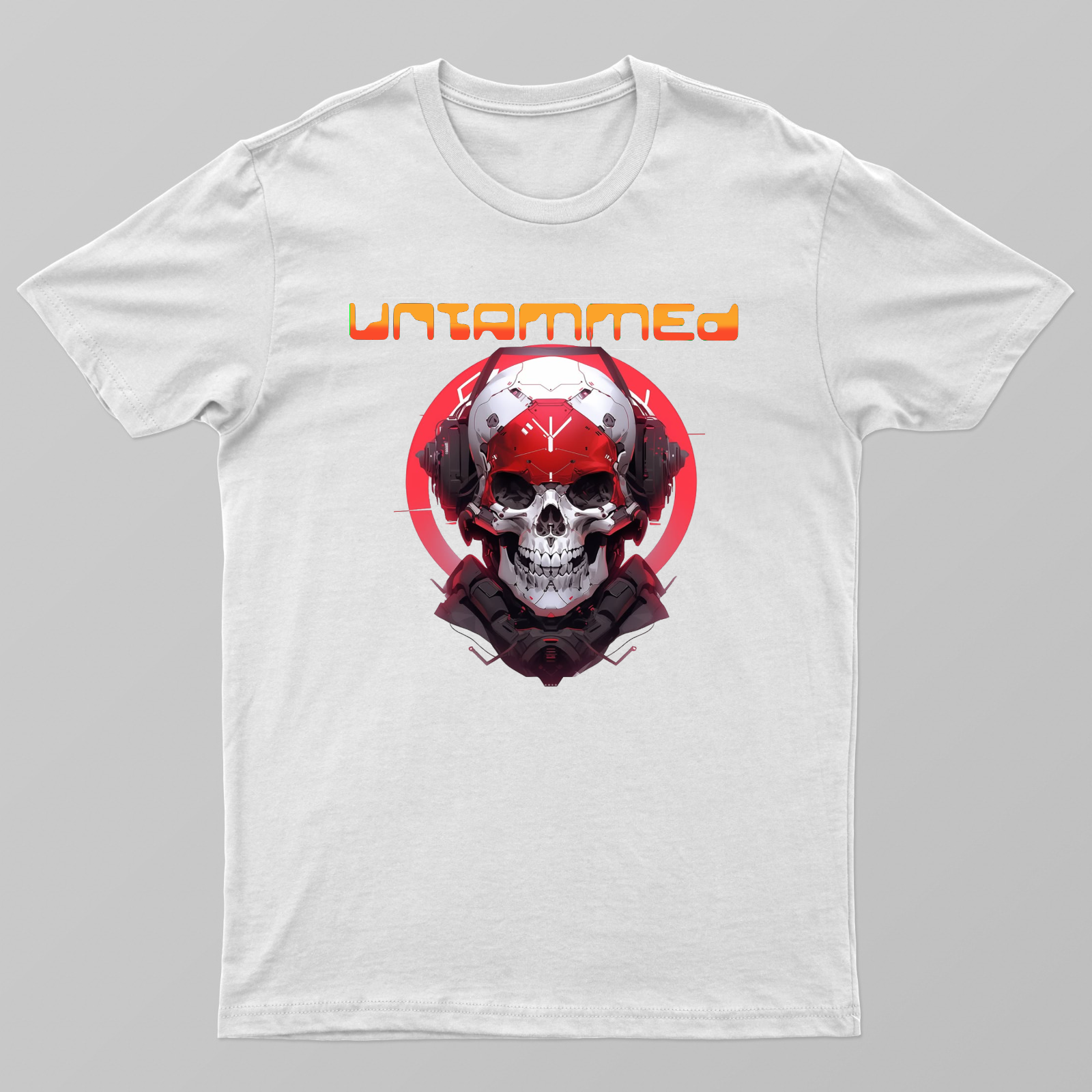 UNTAMMED - Gamer Skull Premium T-shirt Unisex T-shirt by @Sharathdraws
