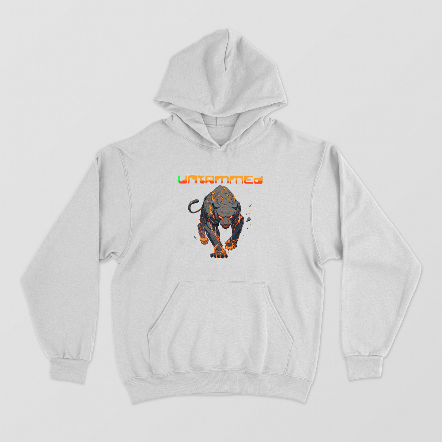 UNTAMMED- LEOPARD Premium Hoodie Unisex Hoodie by @Sharathdraws