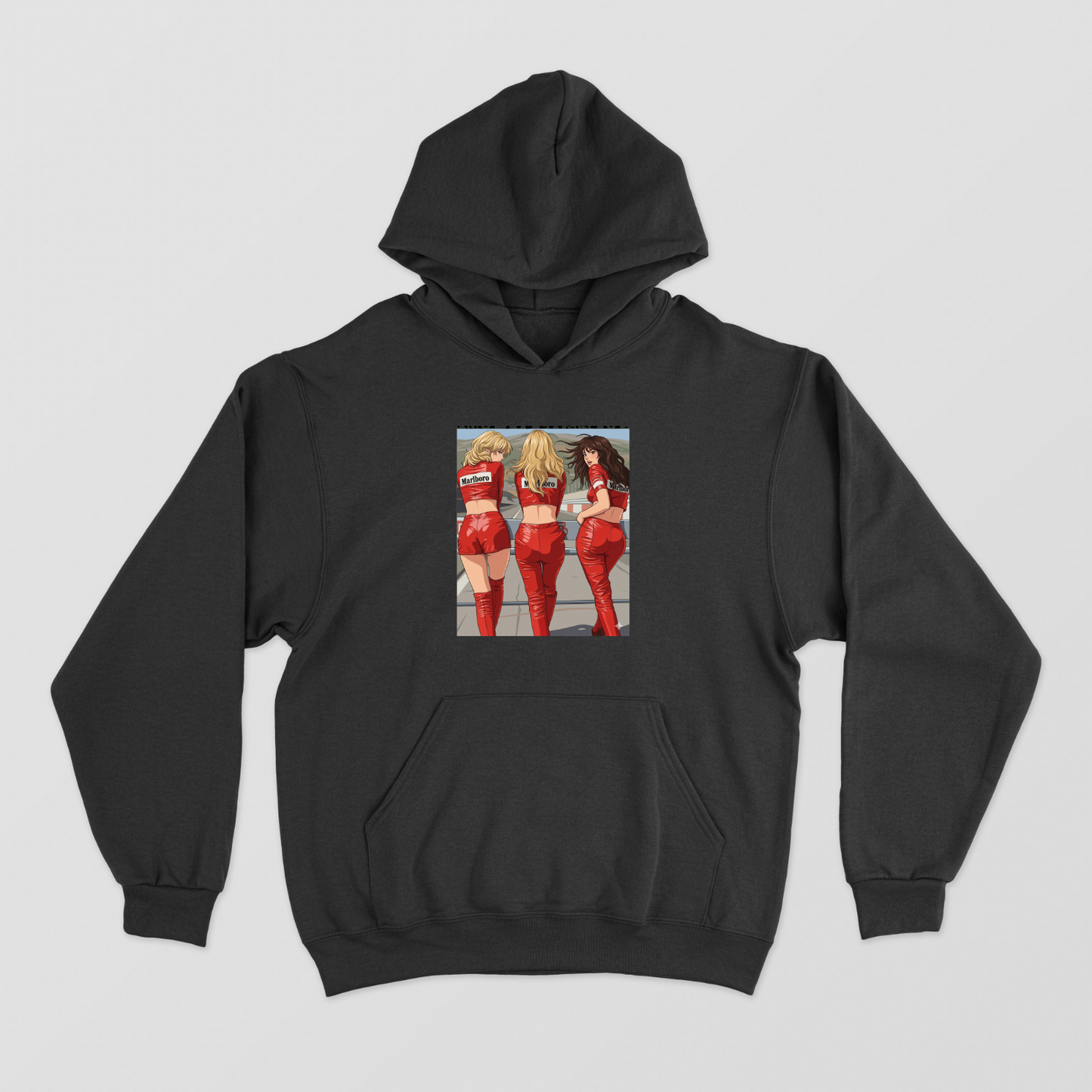 UNTAMMED- Marlboro Girls Premium Hoodie Unisex Hoodie by @Sharathdraws