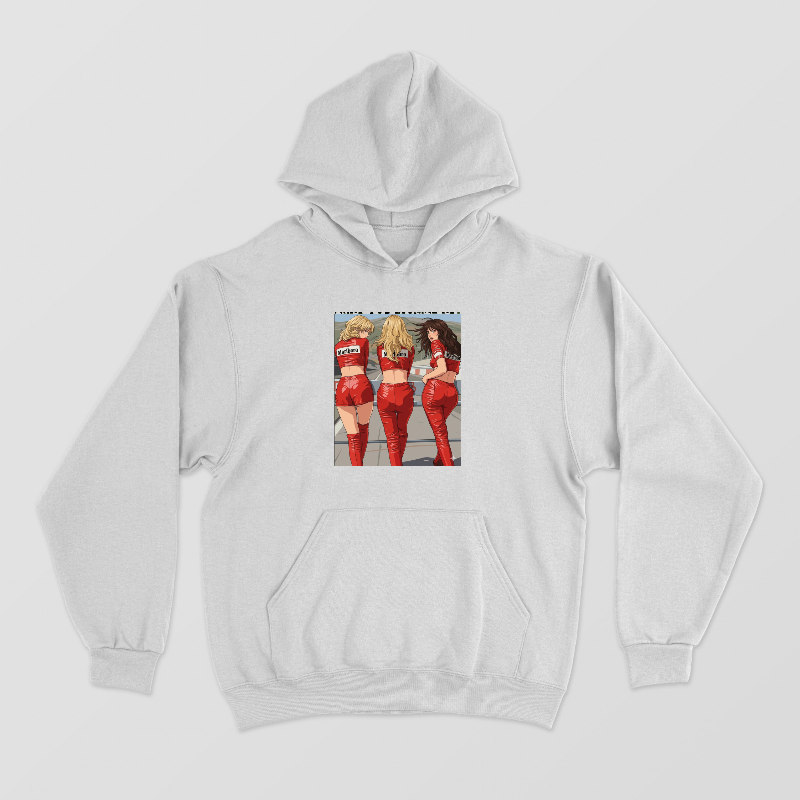 UNTAMMED- Marlboro Girls Premium Hoodie Unisex Hoodie by @Sharathdraws