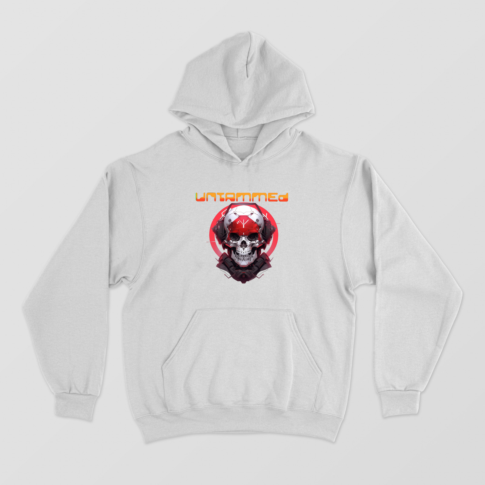 UNTAMMED- Gamer skull Premium Hoodie Unisex Hoodie by @Sharathdraws