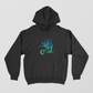 Obsidian Script Unisex Hoodie by Tapashree Das