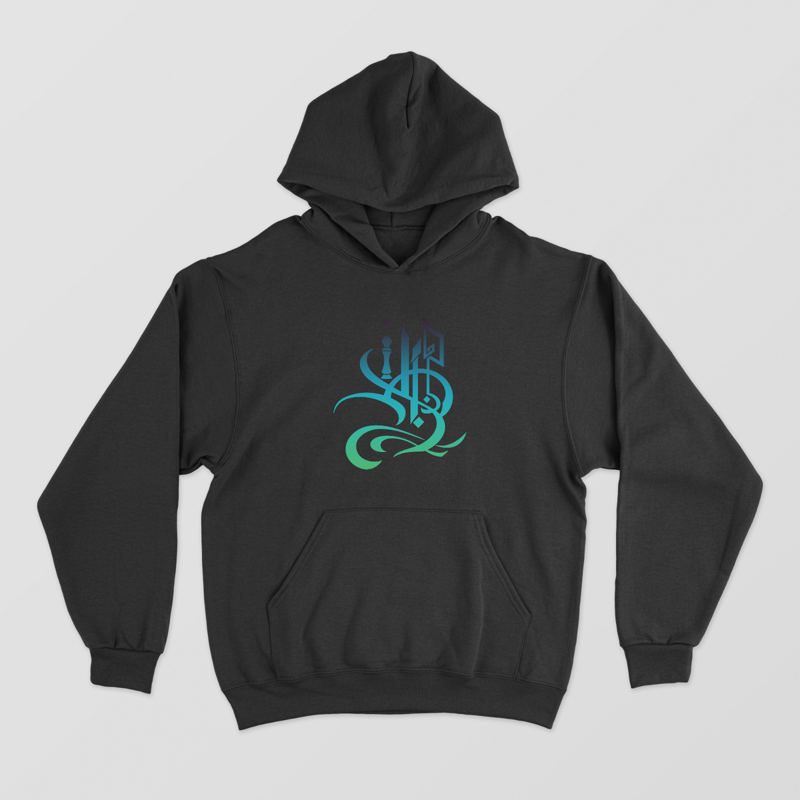 Obsidian Script Unisex Hoodie by Tapashree Das