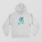 Obsidian Script Unisex Hoodie by Tapashree Das