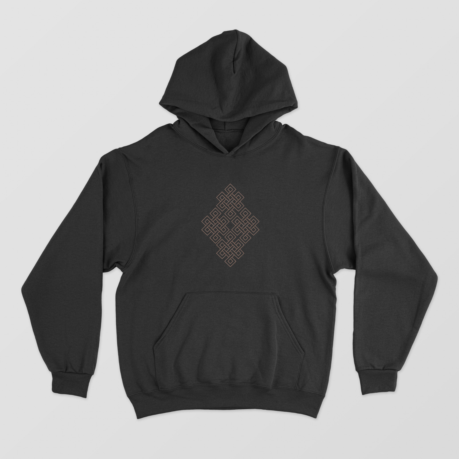 Minimal presence Unisex Hoodie by Karnika Santhakumar