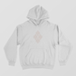 Minimal presence Unisex Hoodie by Karnika Santhakumar