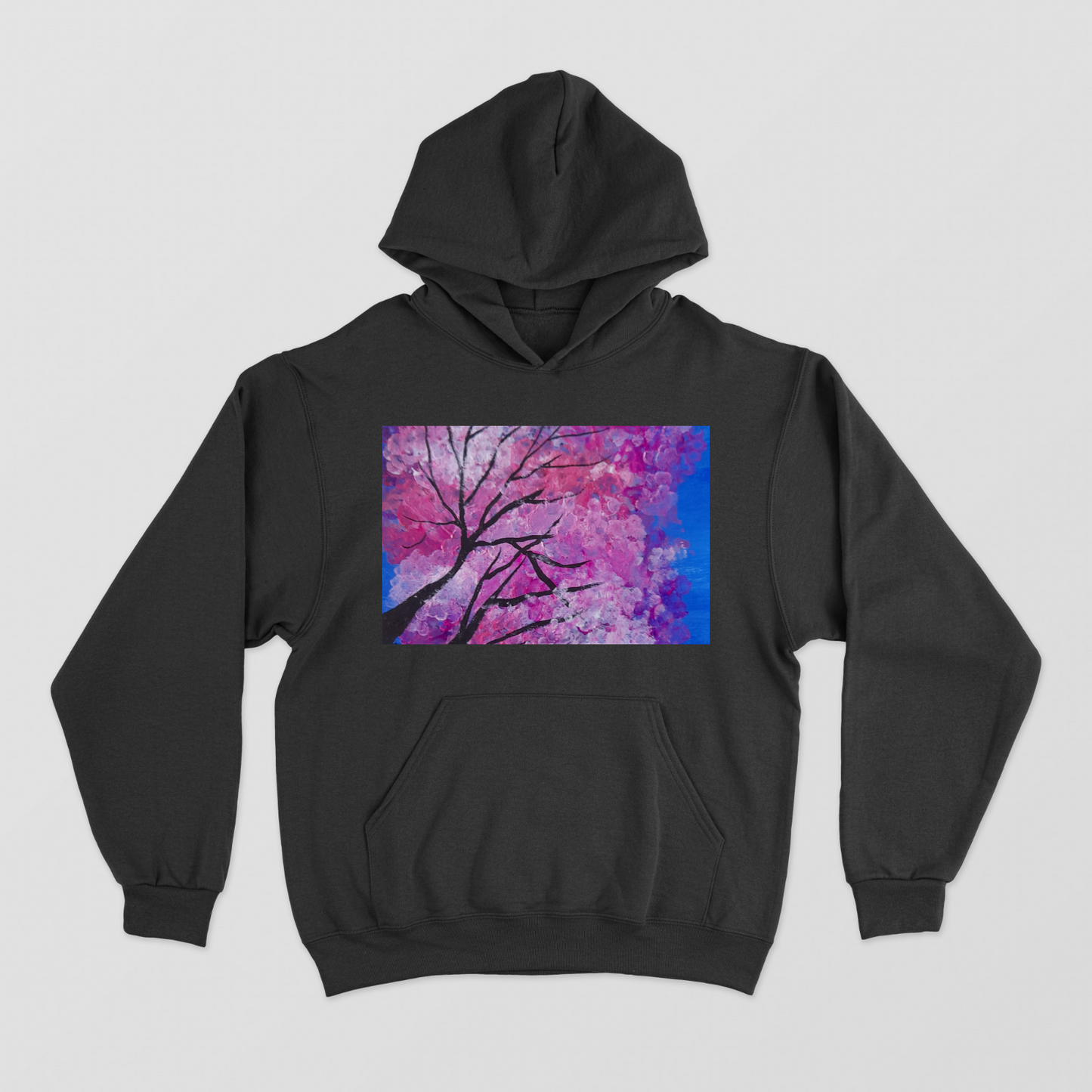Cherry Blossom Unisex Hoodie by Saptaparna Mitra 