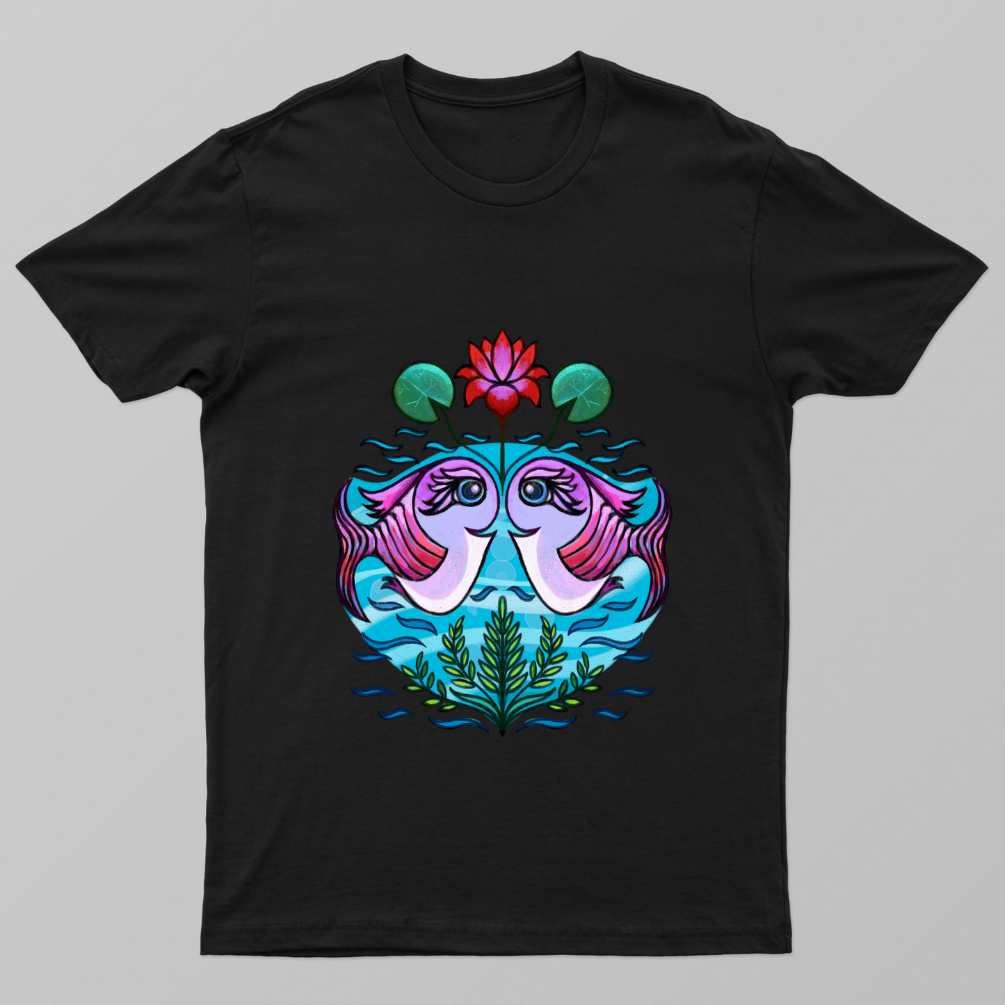 Fishing Unisex T-shirt by Seby Augustine