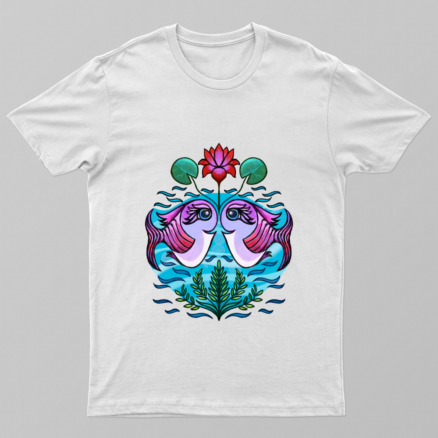 Fishing Unisex T-shirt by Seby Augustine