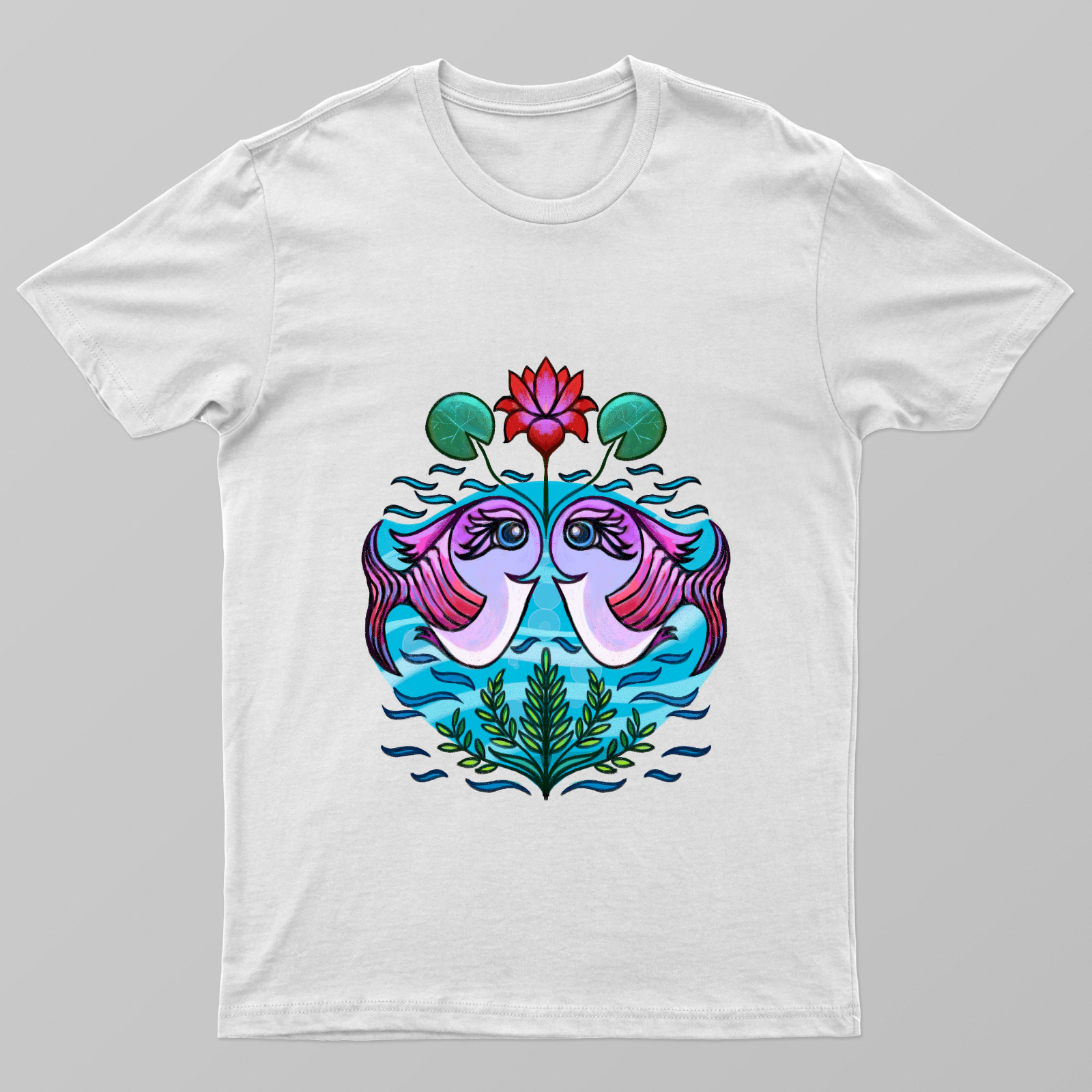 Fishing Unisex T-shirt by Seby Augustine