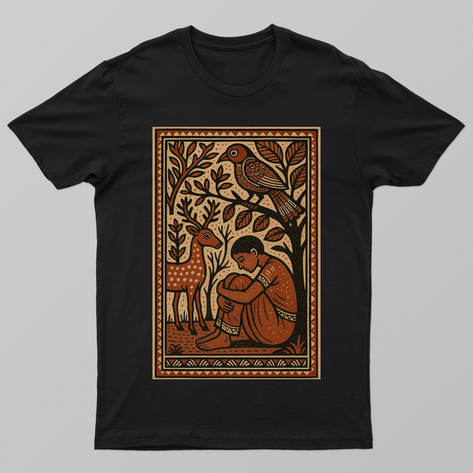 Loneliness Unisex T-shirt by @aadiartofficial