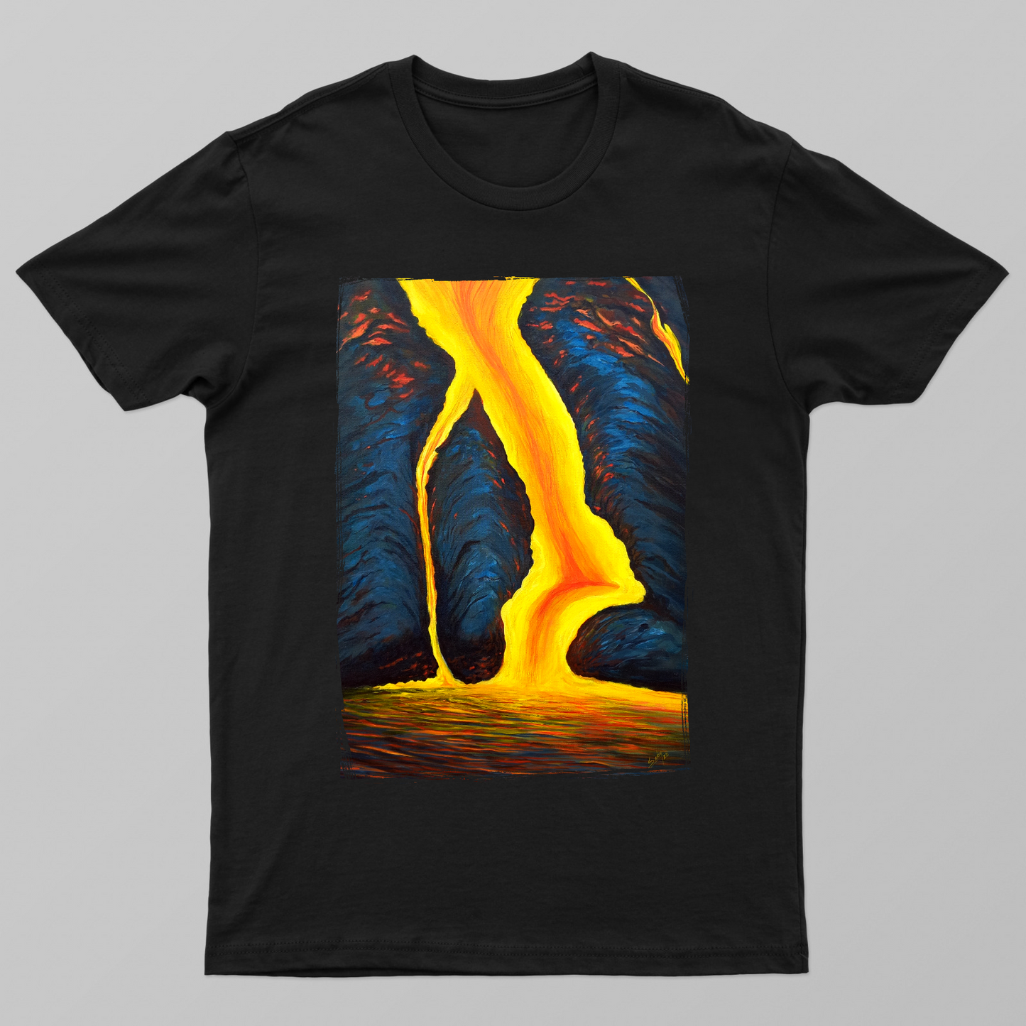 ArtofSeby-Volcano Unisex T-shirt by Seby Augustine