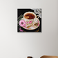 A Cup of Coffee 12"x12" Acrylic Square Poster by @pixiedustartpalette