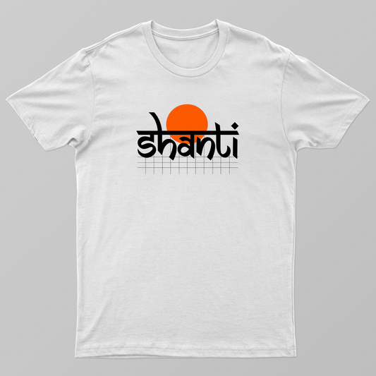Divine Peace white t shirt Unisex T-shirt by @vibe_craft26