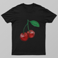 Cherry 🍒 Unisex T-shirt by Saptaparna Mitra 