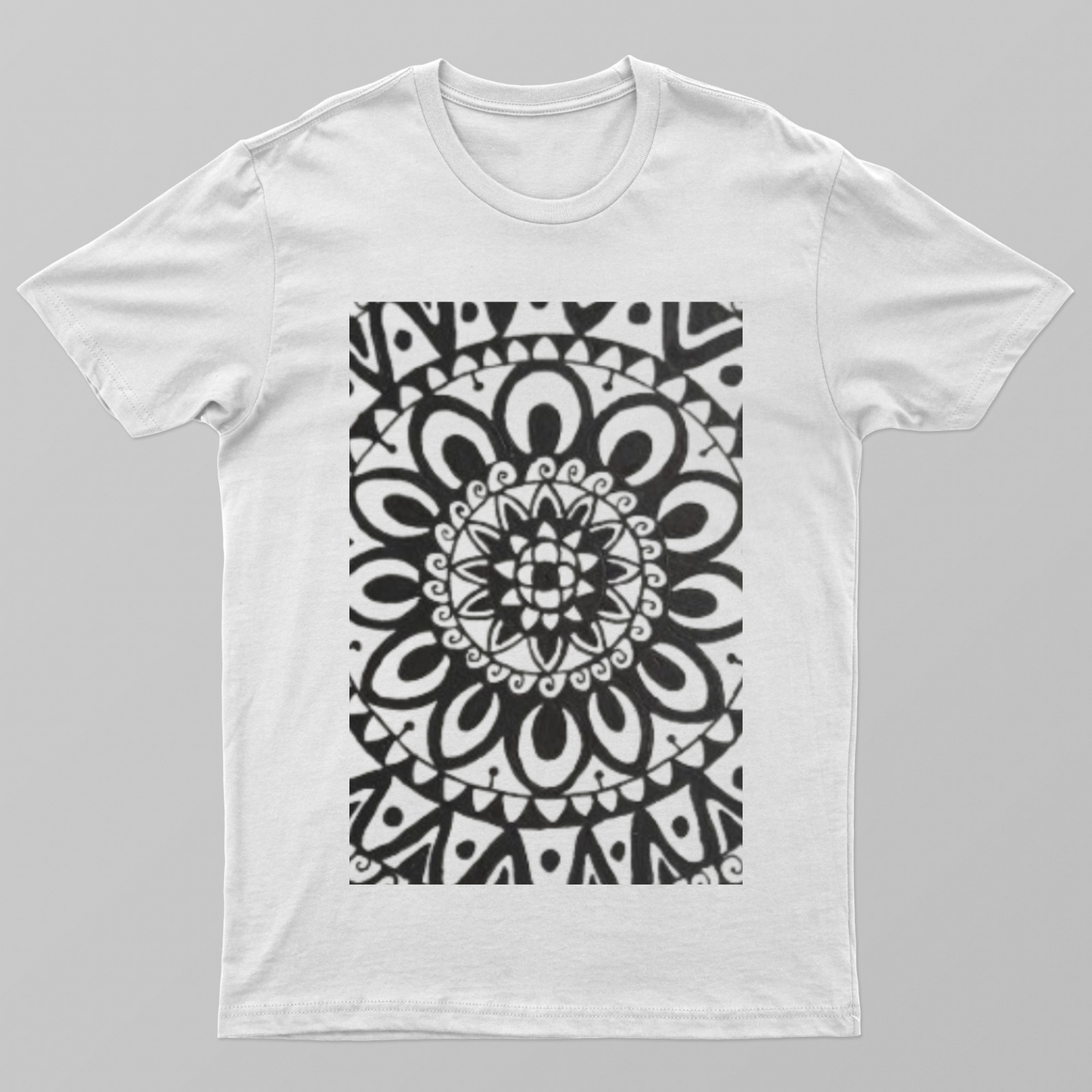 Mandala Art 1 Unisex T-shirt by Saptaparna Mitra 