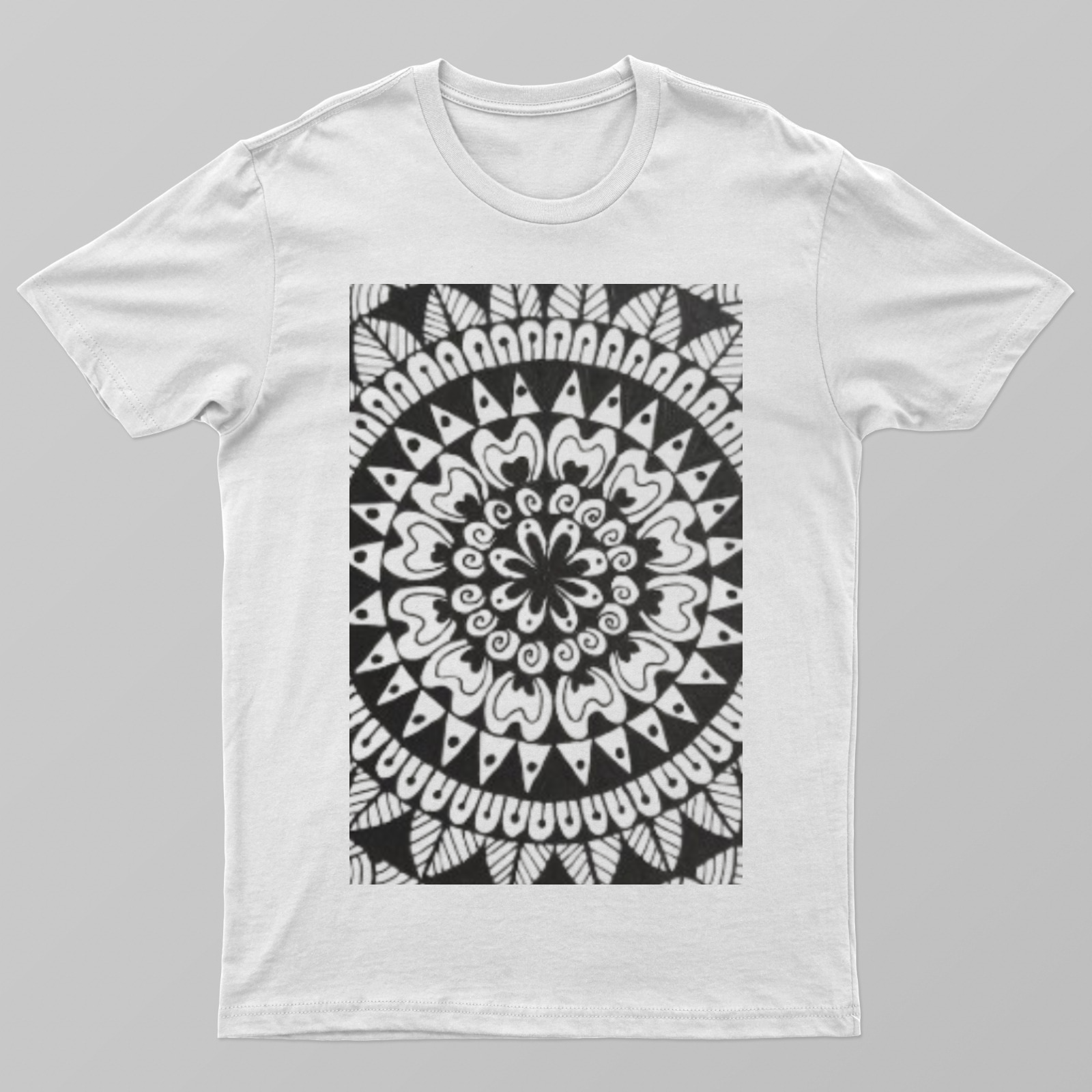 Mandala Art 2 Unisex T-shirt by Saptaparna Mitra 