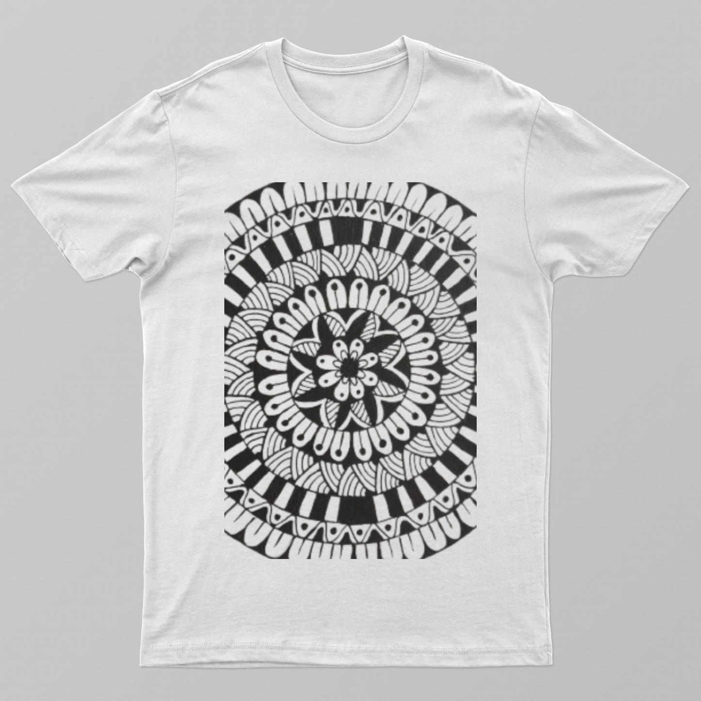 Mandala Art 3 Unisex T-shirt by Saptaparna Mitra 