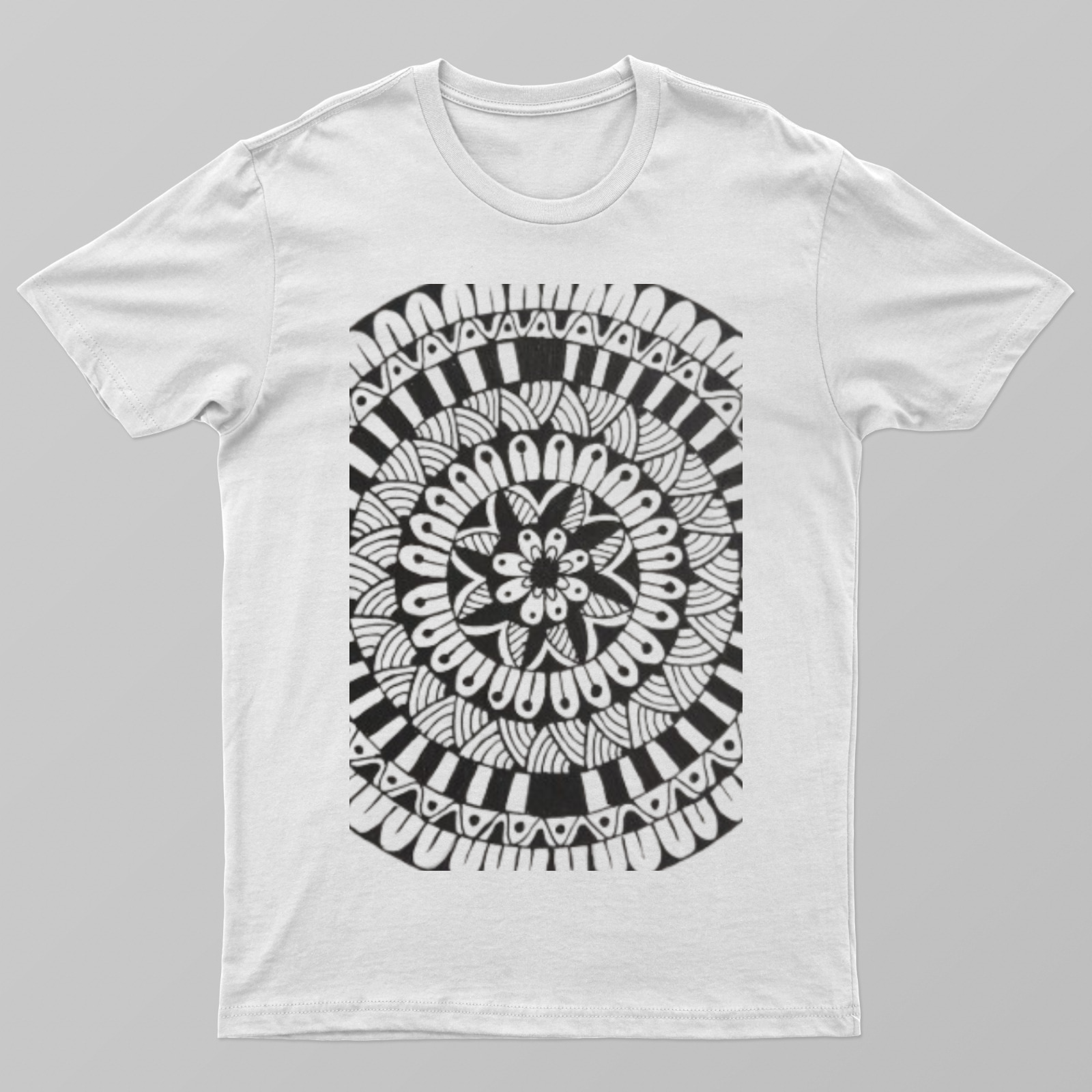 Mandala Art 3 Unisex T-shirt by Saptaparna Mitra 