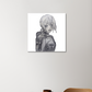 Reze Illustration 12"x12" Acrylic Square Poster by @_atehannah