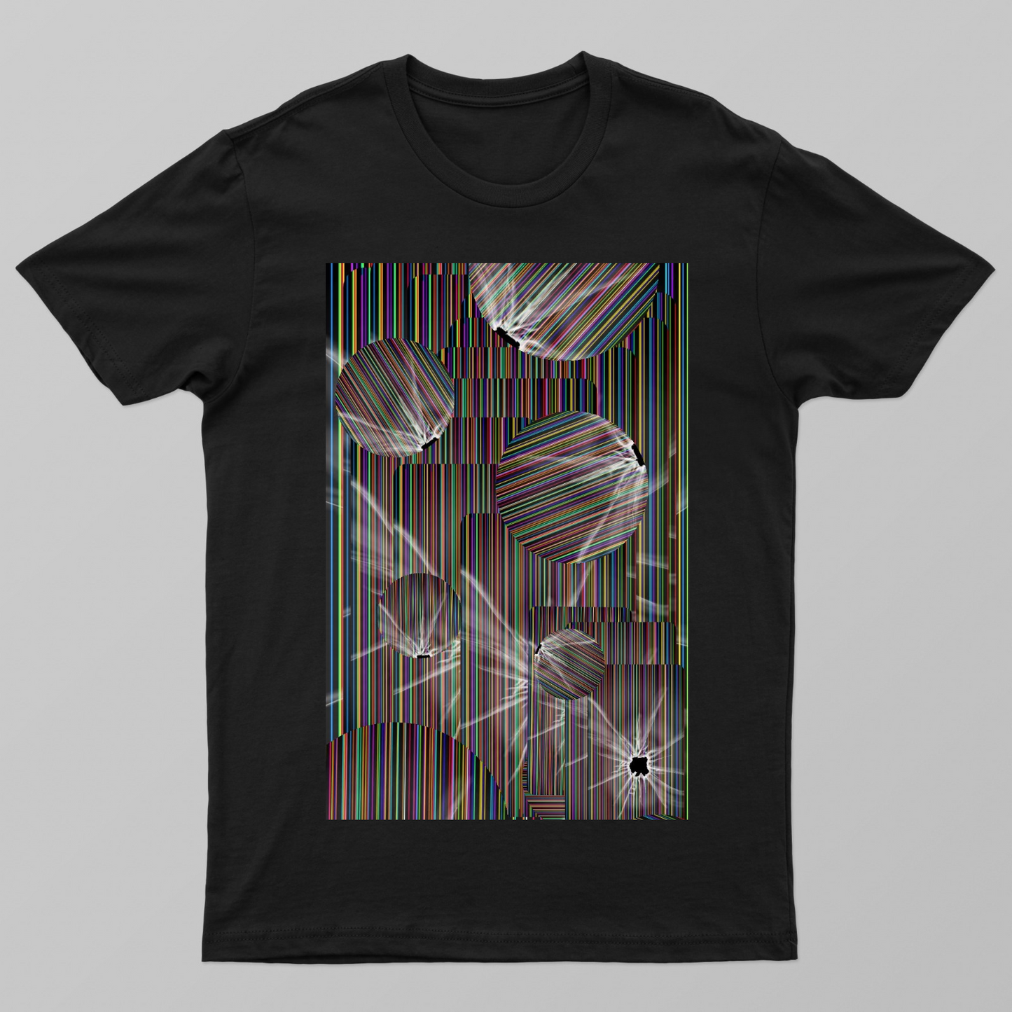 Trippy Unisex T-shirt by @notya.he.art