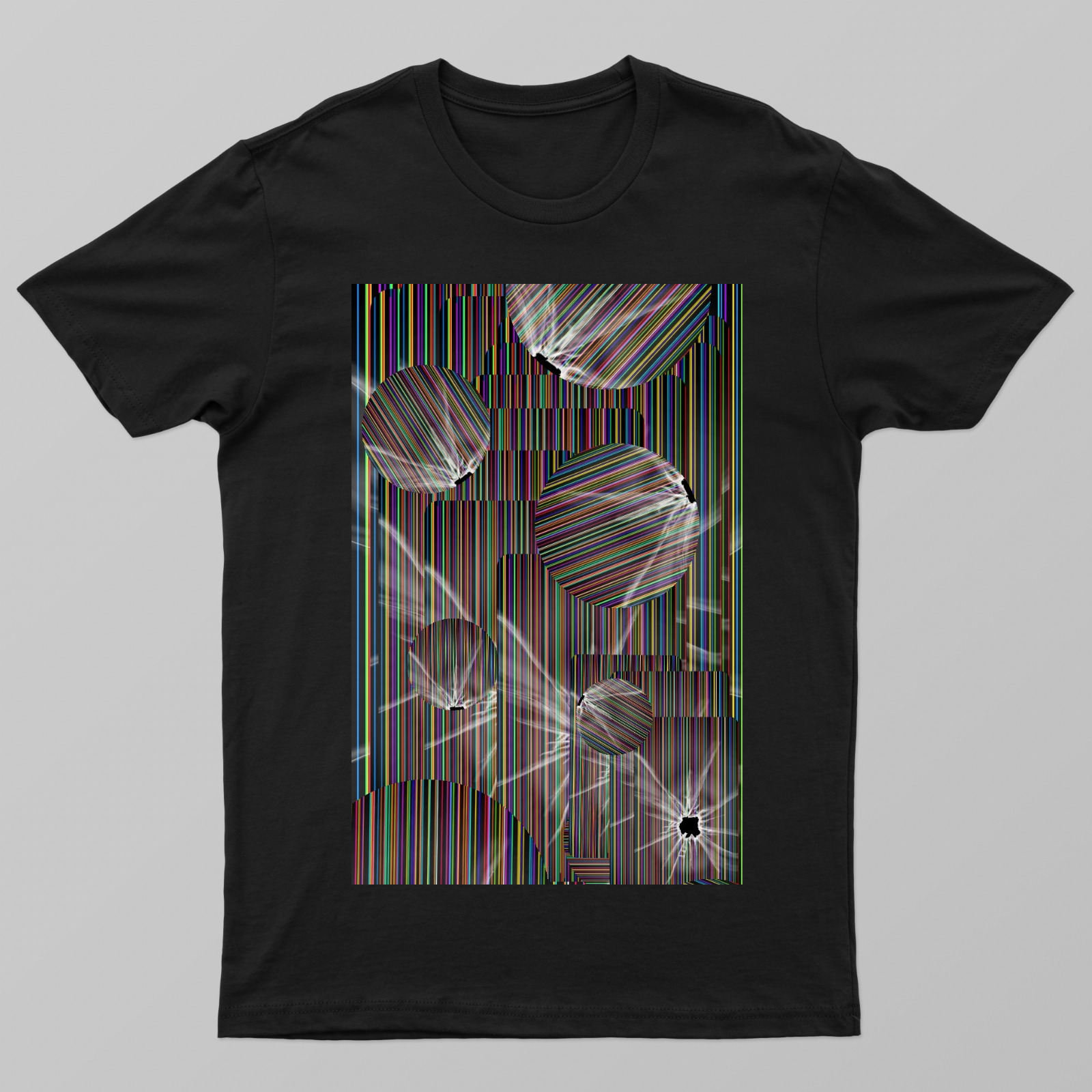 Trippy Unisex T-shirt by @notya.he.art