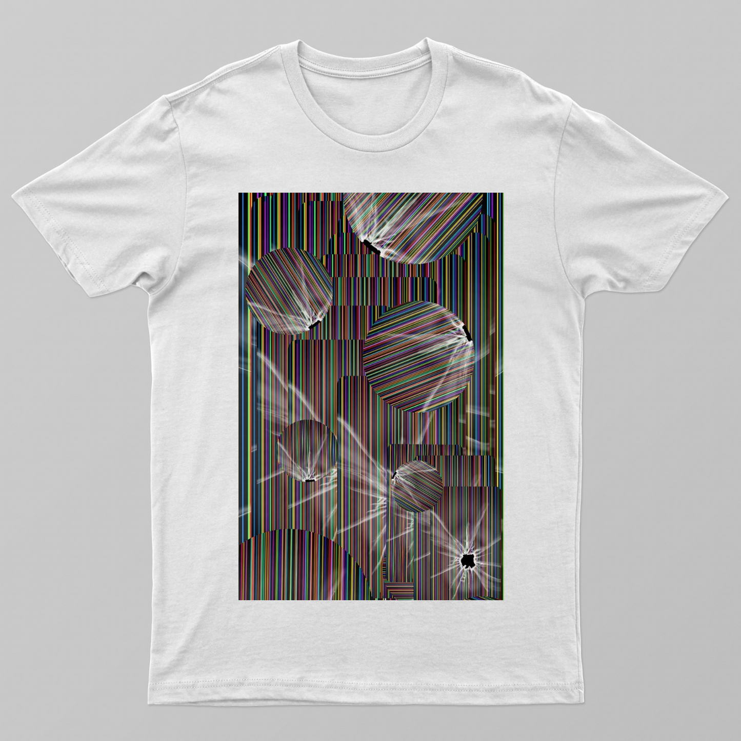 Trippy Unisex T-shirt by @notya.he.art
