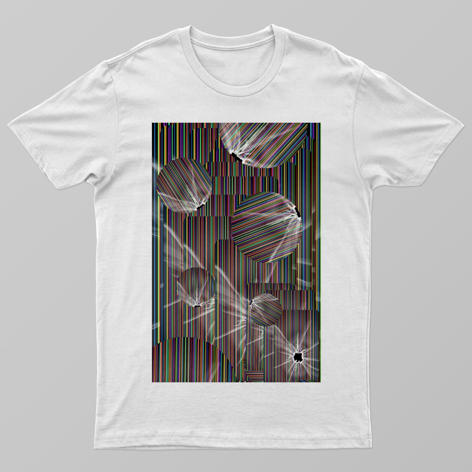 Trippy Unisex T-shirt by @notya.he.art