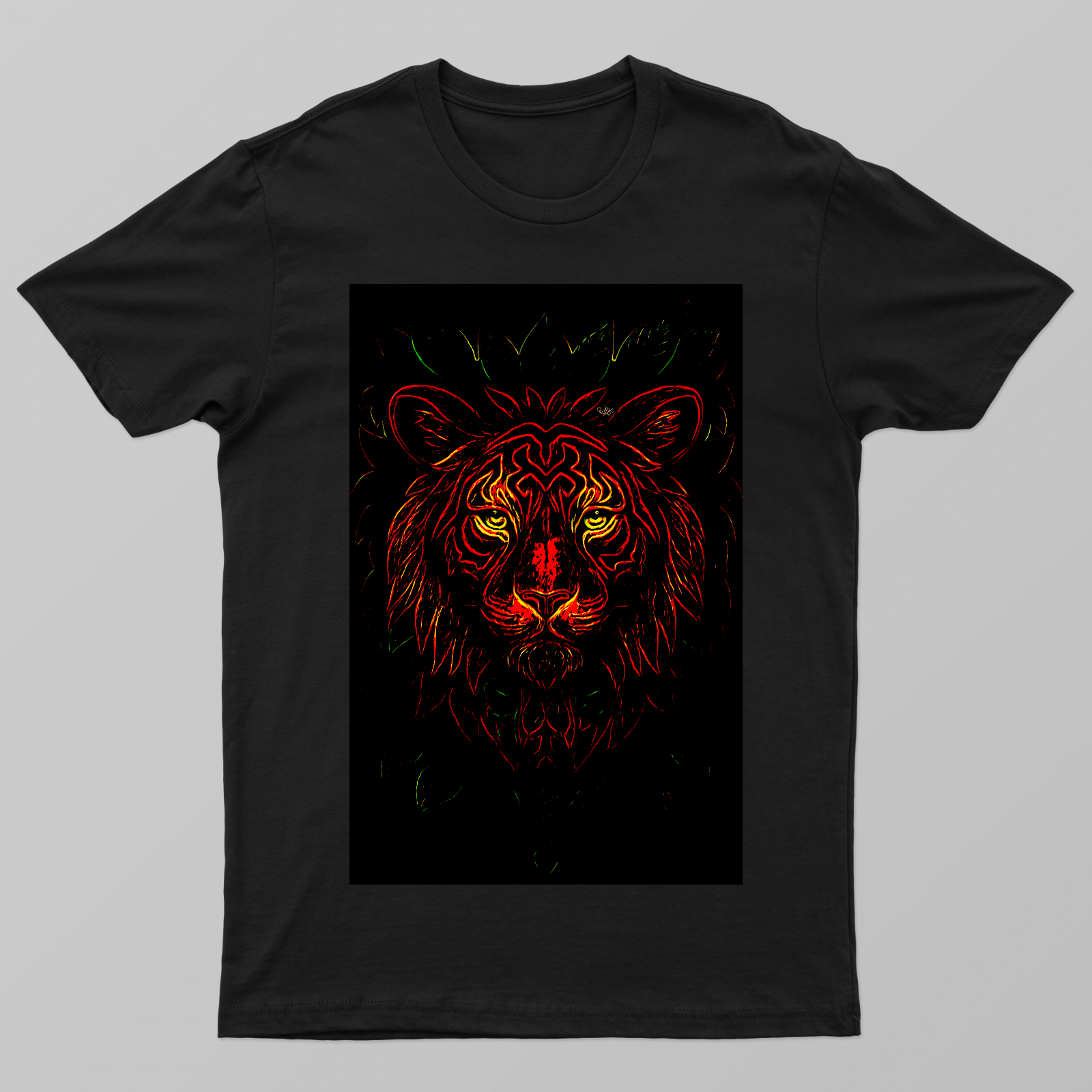 Minimalist tiger Unisex T-shirt by @rohit_ruby10