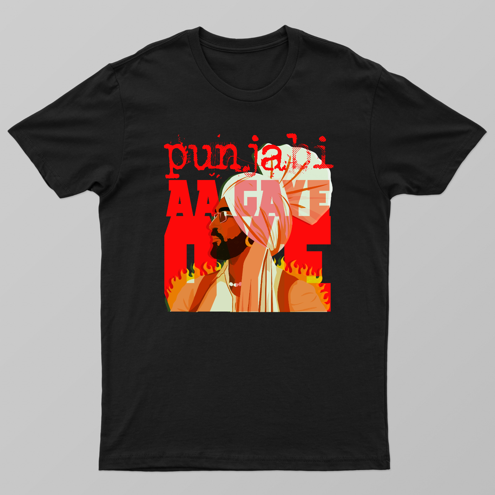 Diljit Fan Merch Unisex T-shirt by @theblotstudio