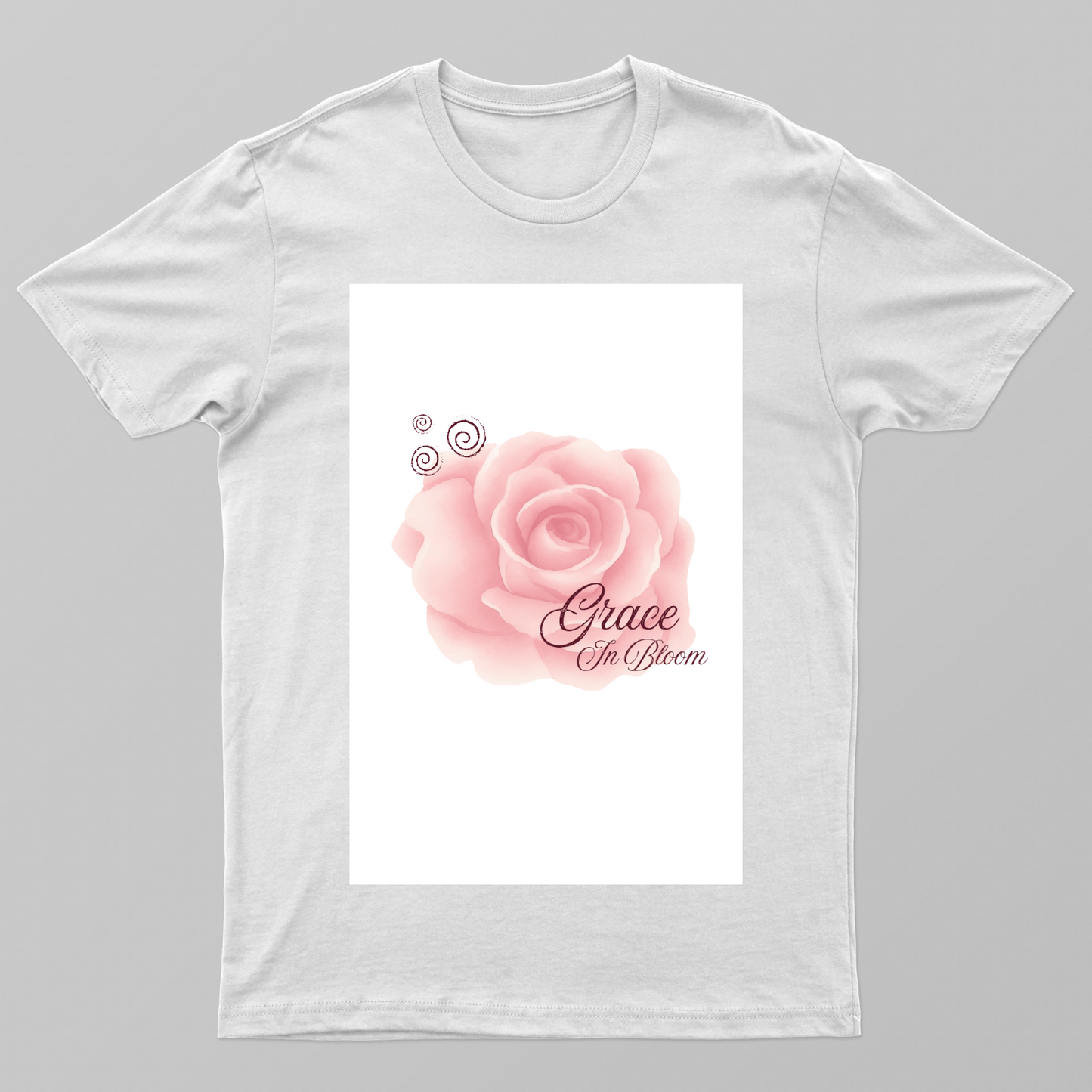 Grace in Bloom Unisex T-shirt by @monalisa_bera17