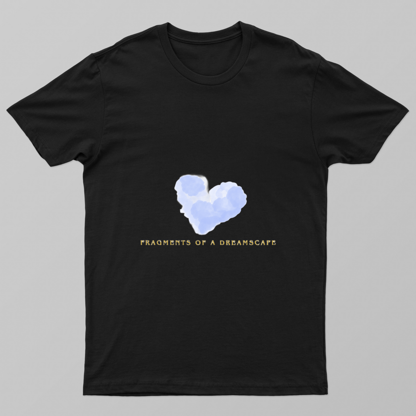 Cloud Heart FRAGMENTS OF A DREAMSCAPE Unisex T-shirt by @monalisa_bera17