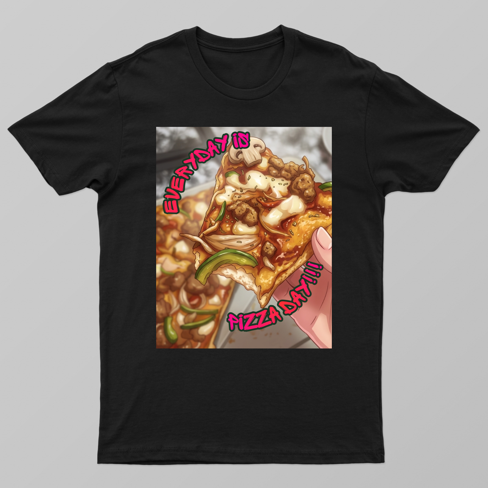 Digital art Unisex T-shirt by StriaStroke