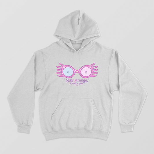 Luna Lovegood Stay Strange Hoodie Unisex Hoodie by @tejrapelukis