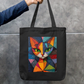 cat on tote bag Zipper Tote Bag by @lively._.lily