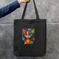 minimal fancy tote bag Zipper Tote Bag by @lively._.lily