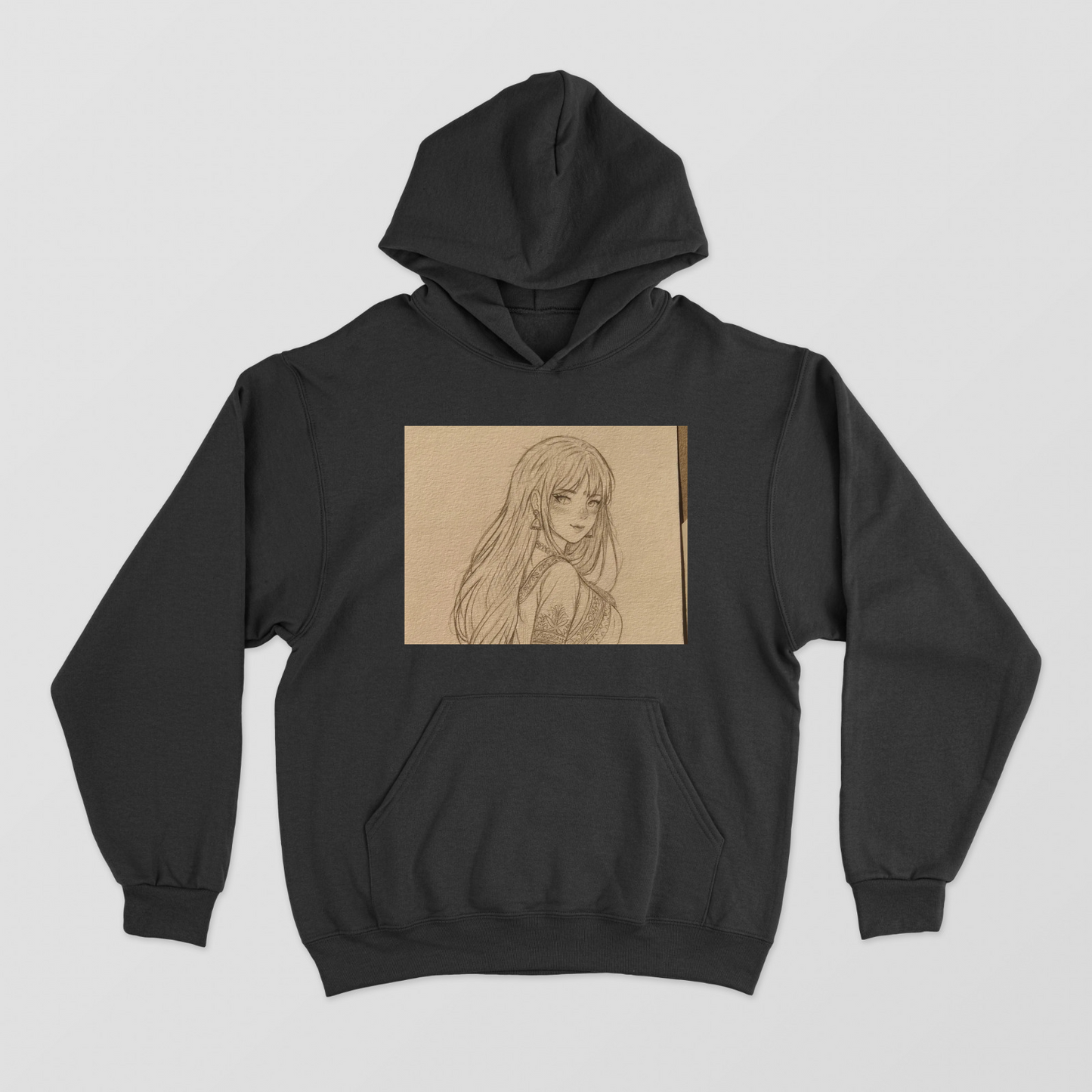 Anime Hoodie Unisex Hoodie by @m.r_arts_15.1