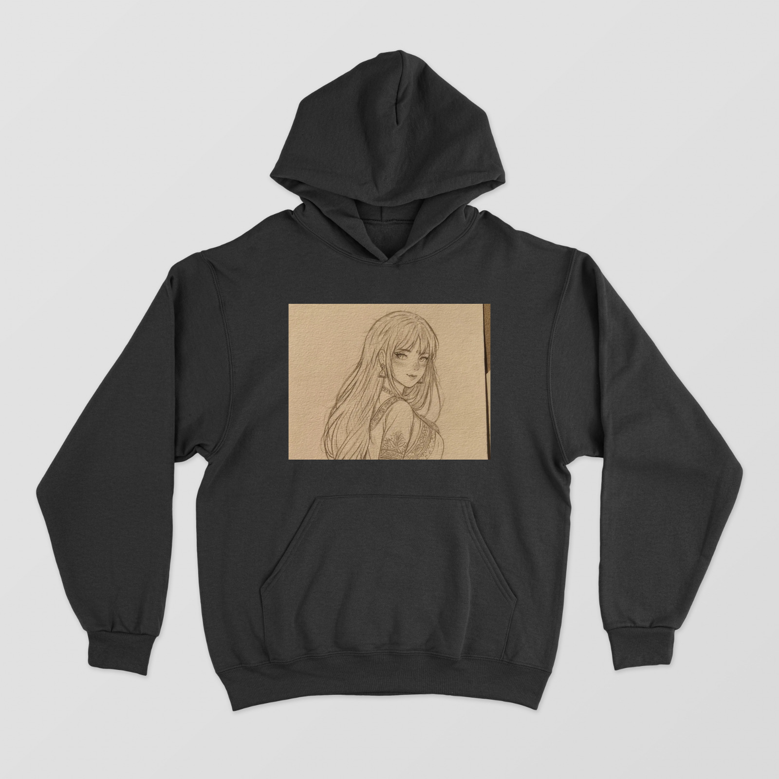 Anime Hoodie Unisex Hoodie by @m.r_arts_15.1