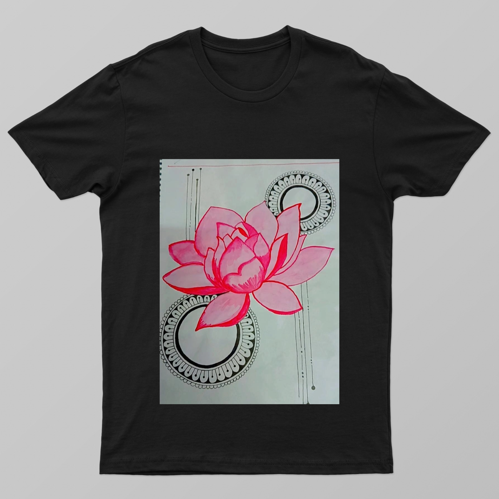 Mandala Art Unisex T-shirt by @art.by._adrija