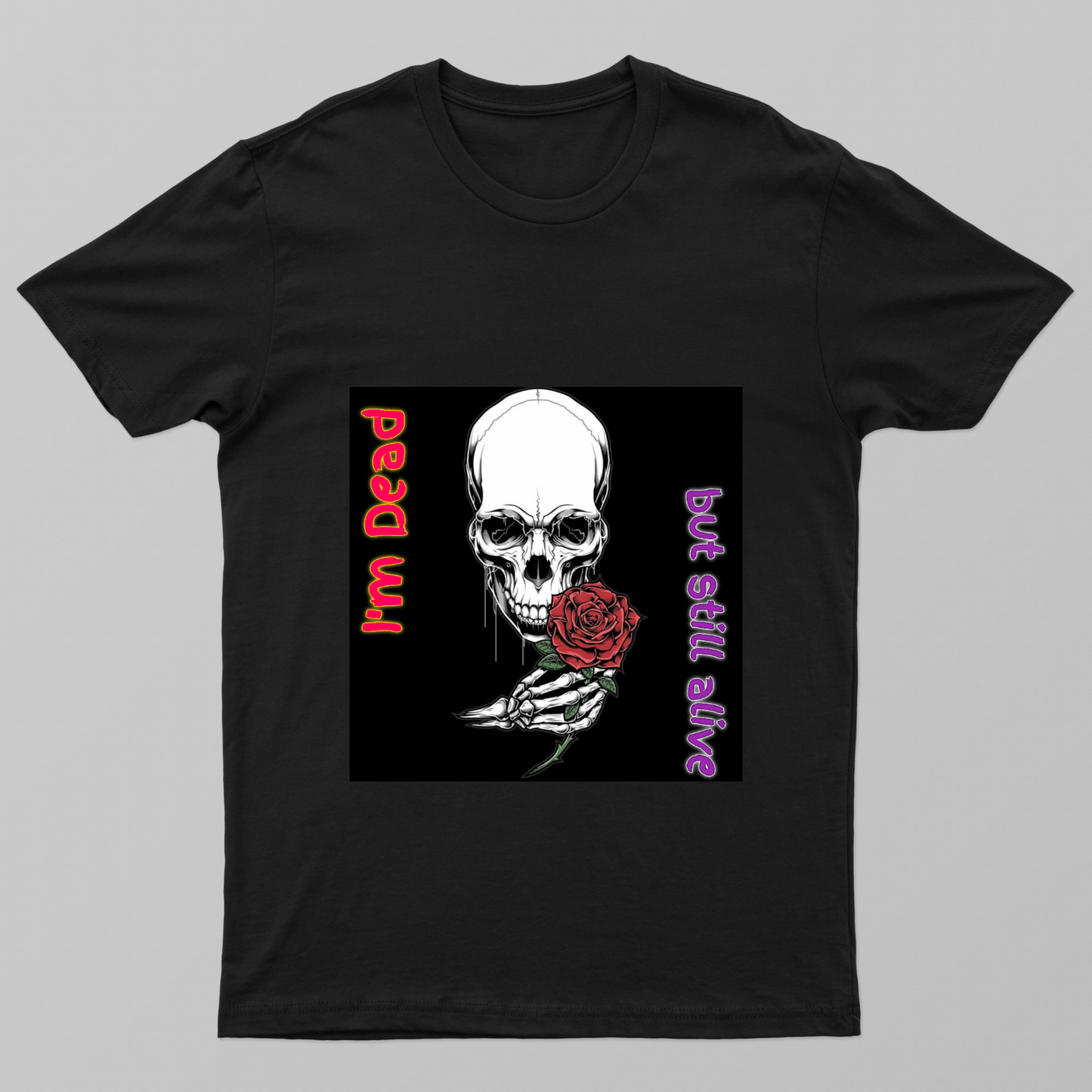 Skull T-shirt English quote, English Unisex T-shirt by Somenath Majumdar