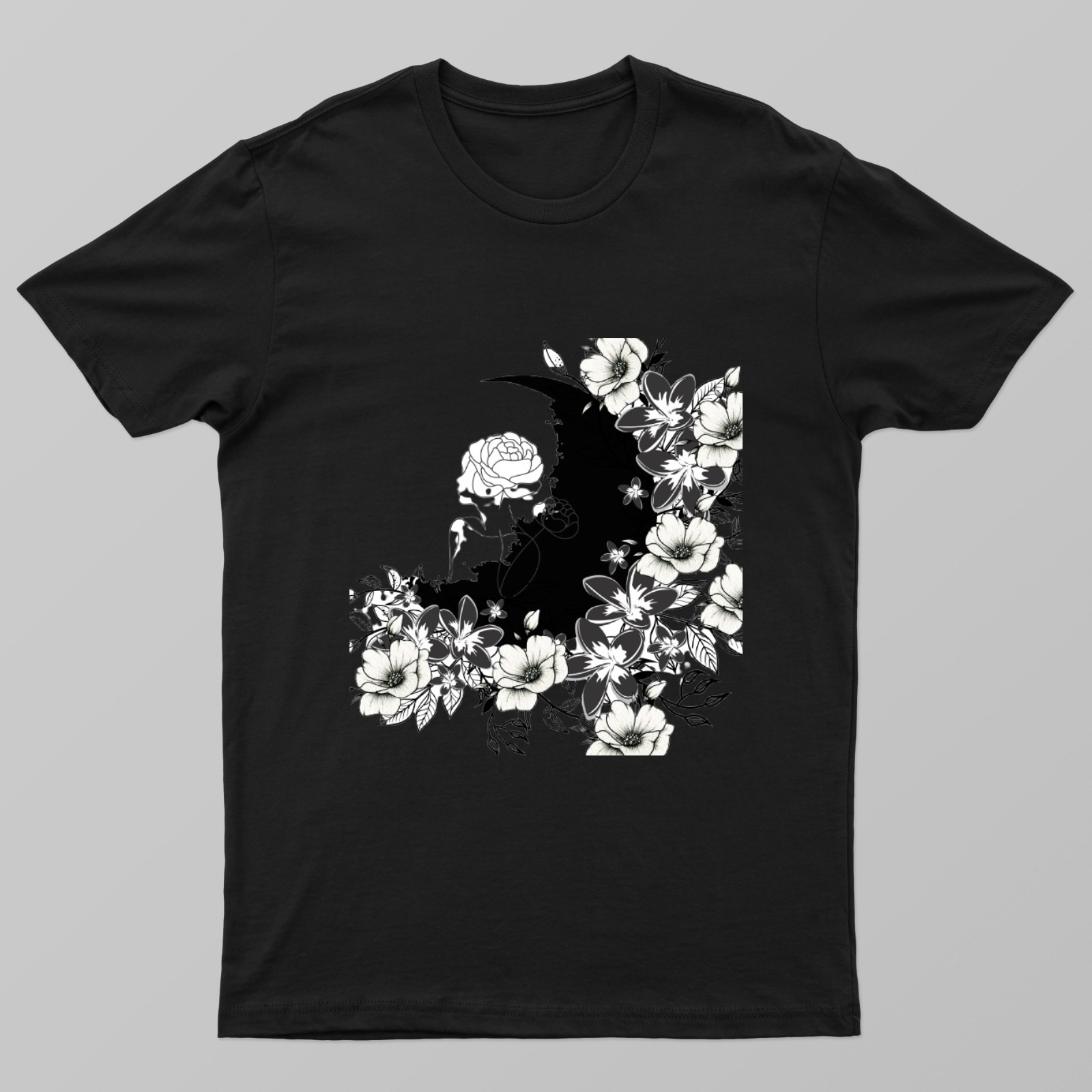 Moon illustration Unisex T-shirt by @karunya_artistry