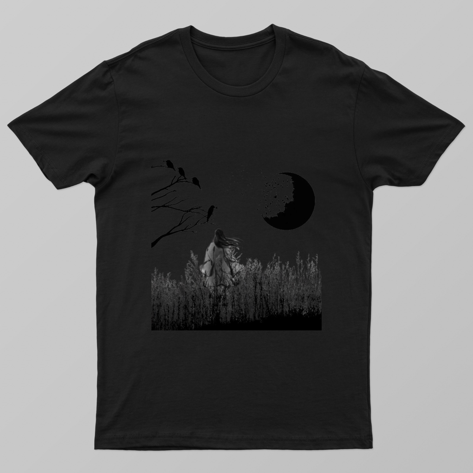 Moon Unisex T-shirt by @karunya_artistry