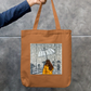 Girl with umbrella Zipper Tote Bag by Kanishka pawar