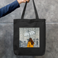 Girl with umbrella Zipper Tote Bag by Kanishka pawar