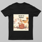 Cat Design (Believe In Yourself) Unisex T-shirt by Saptaparna Mitra 
