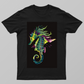 Artistic Bhutanese Dragon Unisex T-shirt by Trisanu Sil