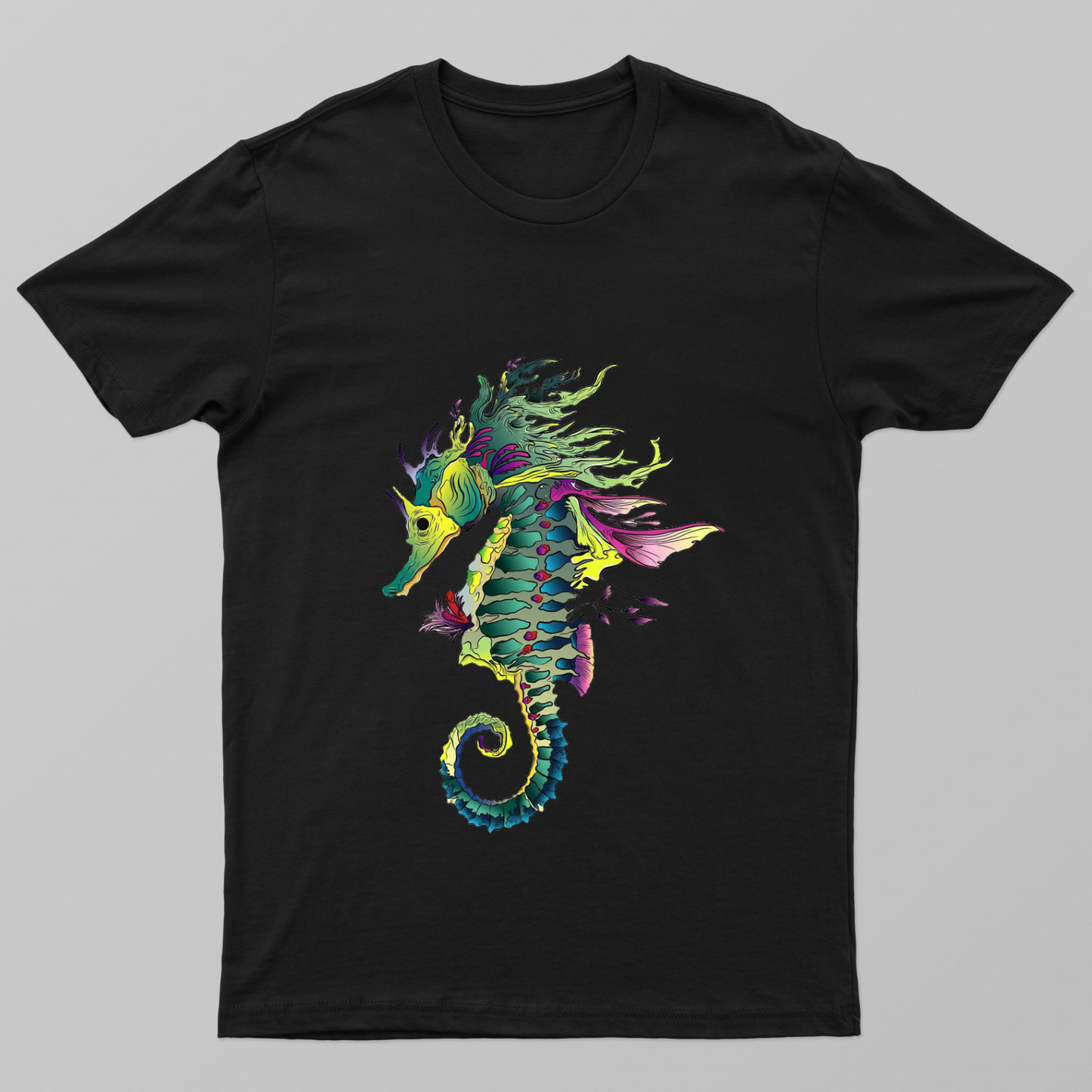Authentic Bhutanese Style Dragon Unisex T-shirt by Trisanu Sil