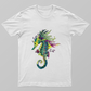 Authentic Bhutanese Style Dragon Unisex T-shirt by Trisanu Sil