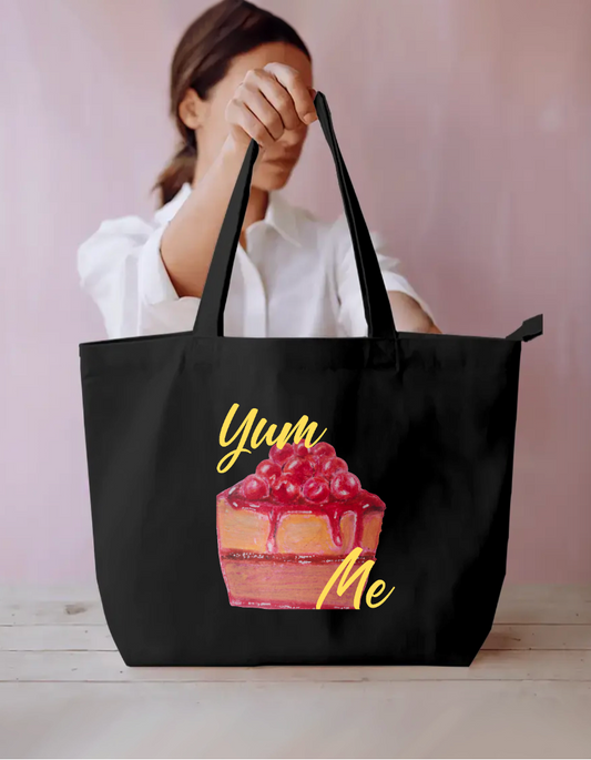 Yummy totebag cute Everyday Large Tote Bag by @miralynadoraartworks