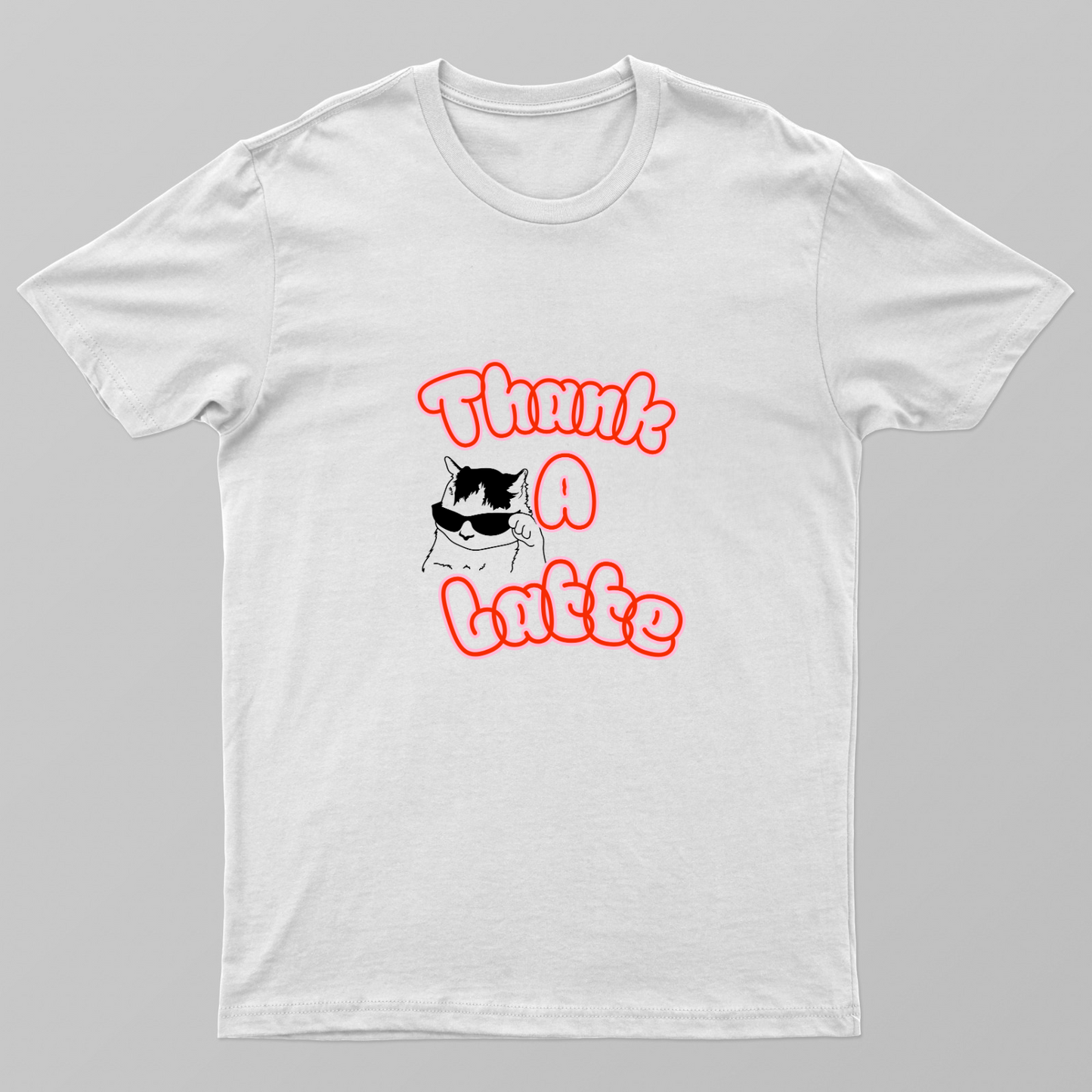 Latte lovers Unisex T-shirt by @miralynadoraartworks